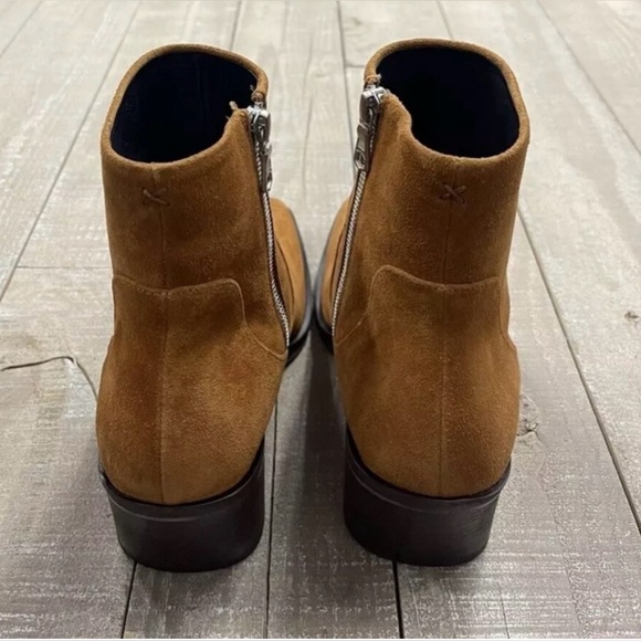 Closeout!▪️NIB Rag & Bone Axel Mid Booties in Cinnamon Suede - Picture 6 of 6